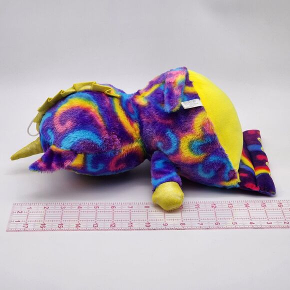 Scent Sations Big Eyes Rainbow Unicorn Plush Tablet Holder 14" - Picture 7 of 7